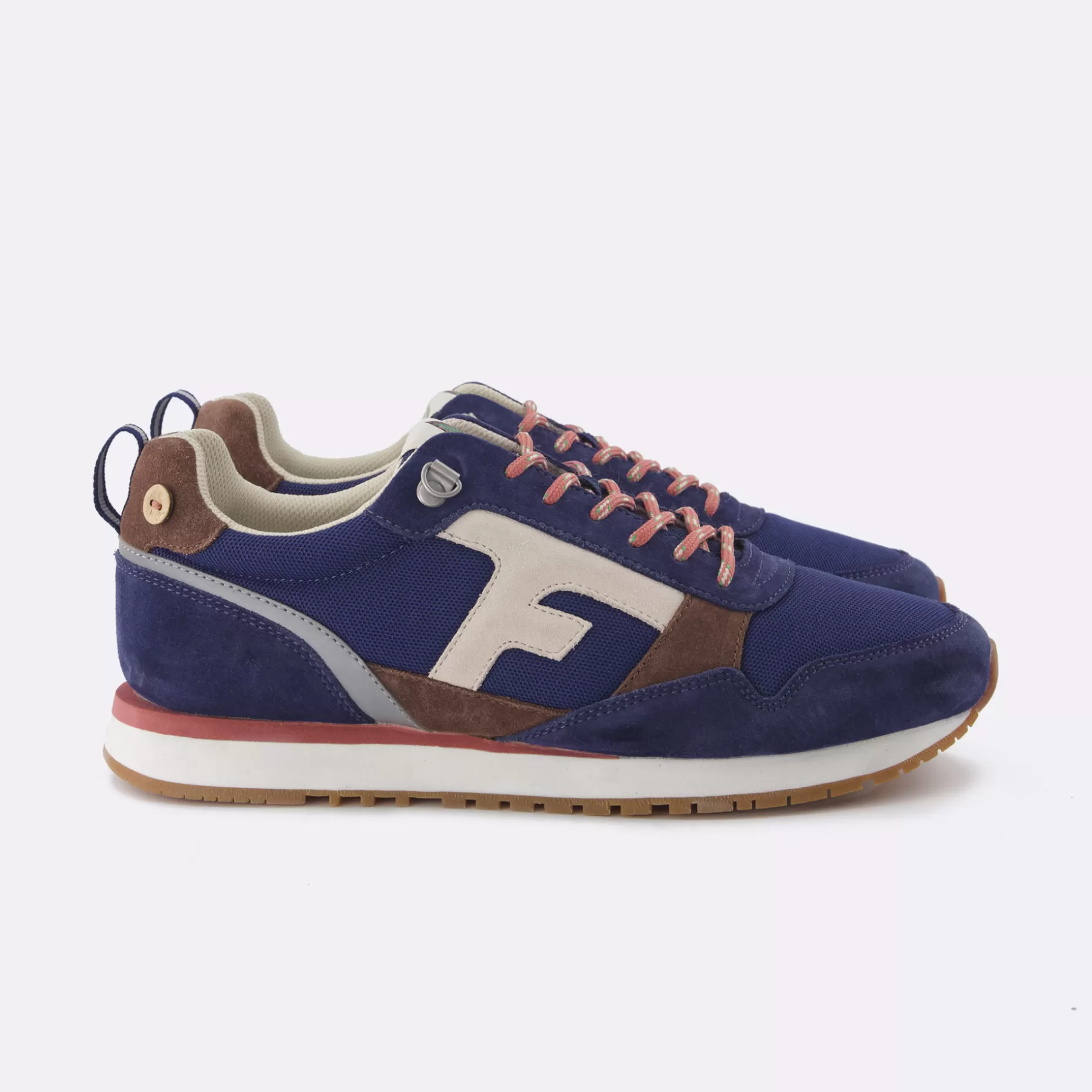 FAGUO Chaussures*Runnings Bleue & Marron