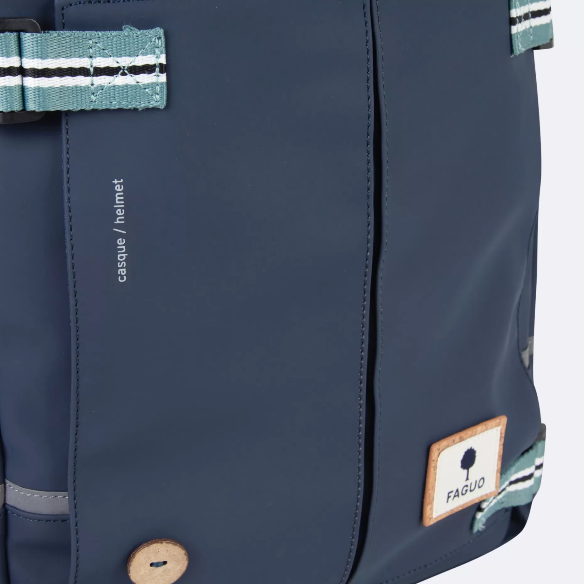 FAGUO Sacs Déperlants*Sac A Dos En Polyester Recycle Bleu Marine - Modele Commuter